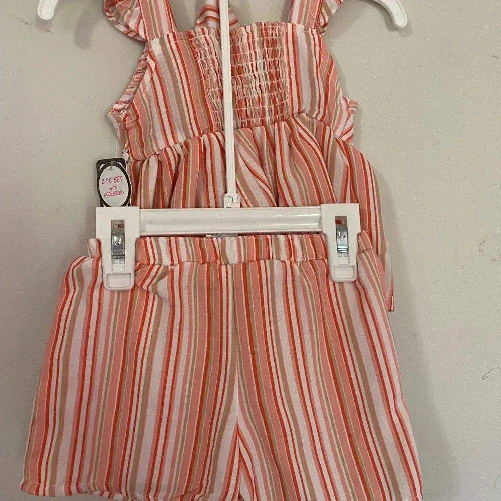 NWT Little Lass Outfit and Headband